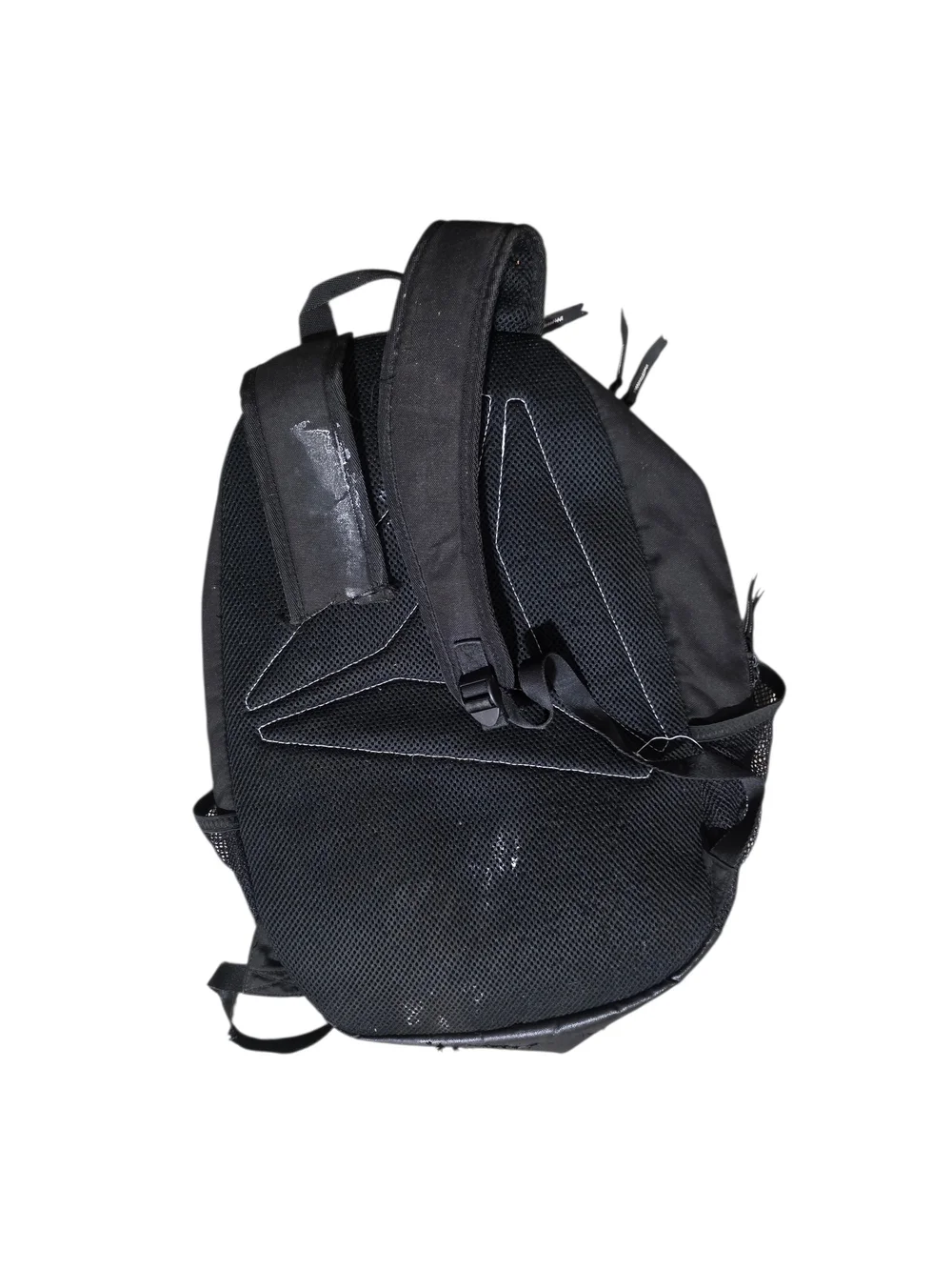 Reebok Black and Dark Gray Men's Logo Backpack
